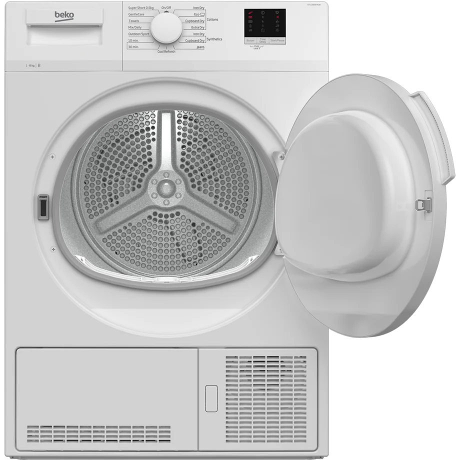 BEKO DTLCE80041W 8KG Condenser tumble dryer - Image 2