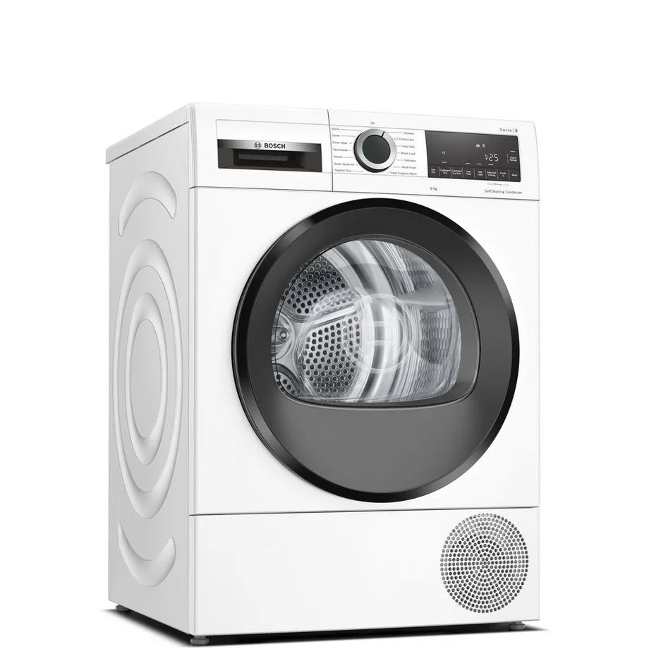 BOSCH WQG24509GB 9KG Heat-pump condenser tumble dryer