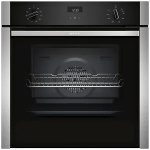 NEFF B3ACE4HN0B Built-in "Slide and Hide" single oven