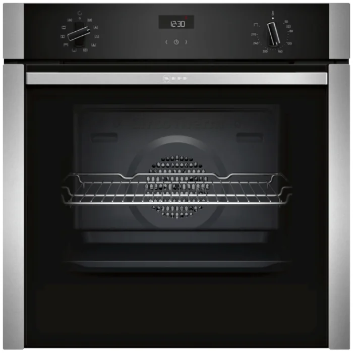 NEFF B3ACE4HN0B Built-in "Slide and Hide" single oven