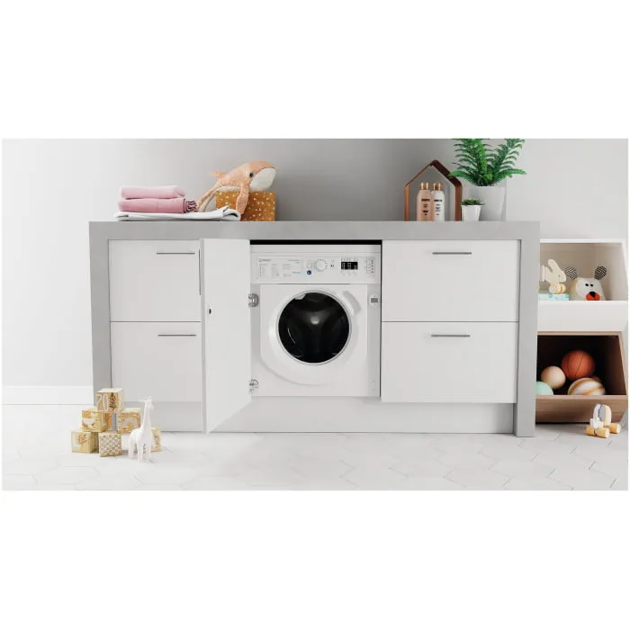 INDESIT BIWDIL75148UK Built-in 7/5KG 1400 Spin washer-dryer - Image 3
