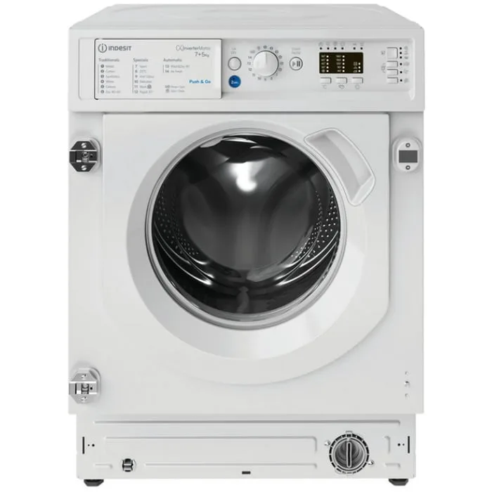 INDESIT BIWDIL75148UK Built-in 7/5KG 1400 Spin washer-dryer