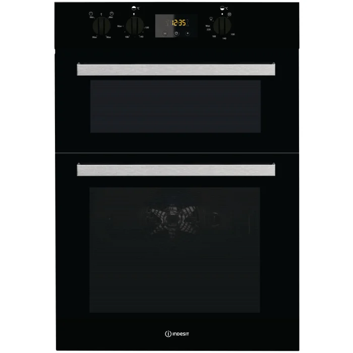 INDESIT IDD6340BL Built-in double oven