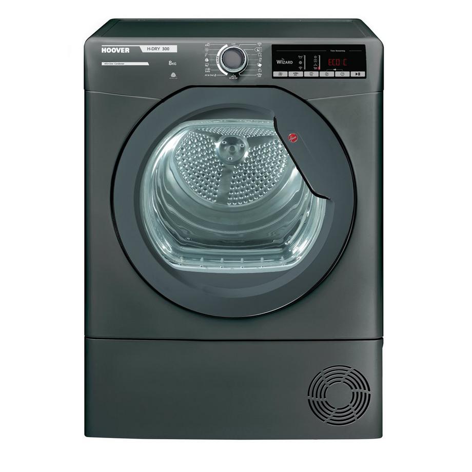 HOOVER HLXC8TRGR 8KG Condenser tumble dryer | Toplex Home Appliances in ...