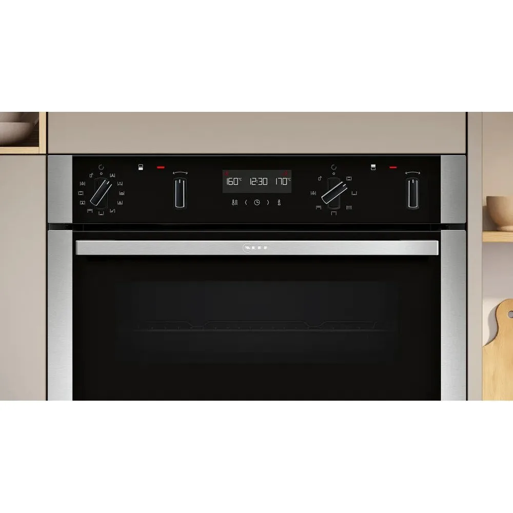 NEFF U2ACH7AN7B Built-in pyrolytic double oven - Image 2