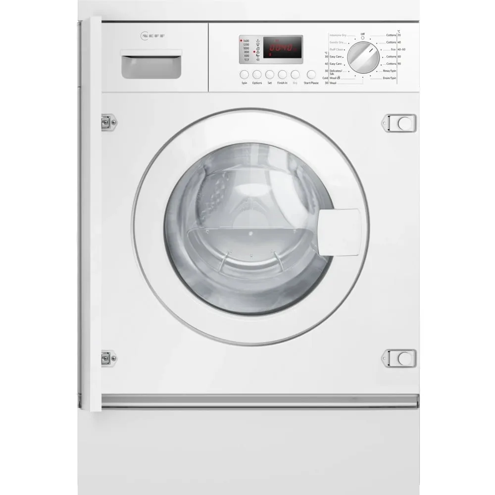NEFF V6320X2GB 7/4KG 1400 Spin Built-in Washer-Dryer