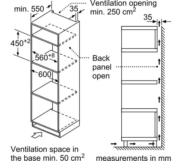 BOSCH CMA583MS0B Built-in combination microwave - Image 4
