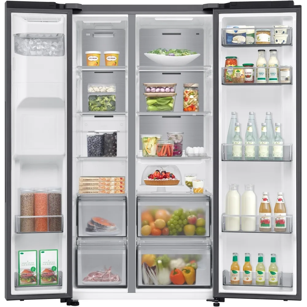 SAMSUNG RS70F64KETEU American-style fridge freezer - Image 4