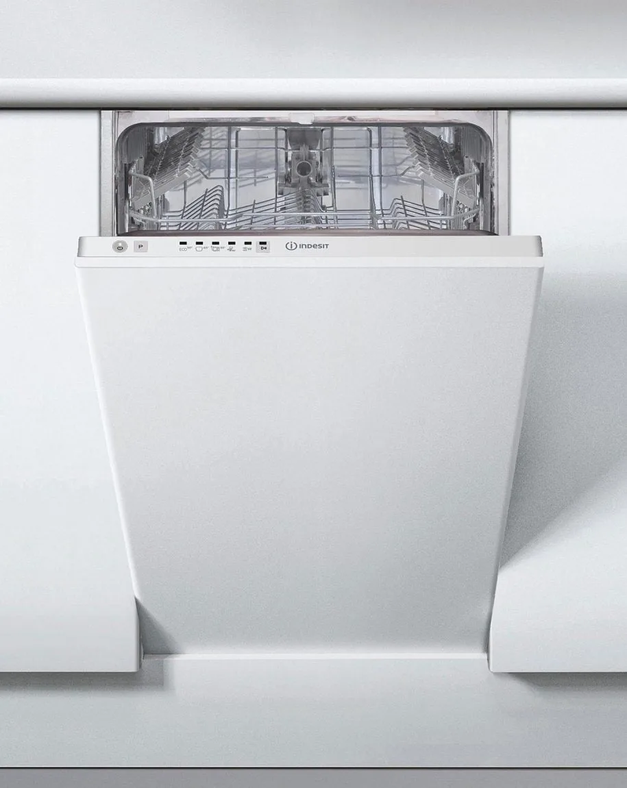 INDESIT DSIE2B10UKN Built-in Slimline 10-place dishwasher