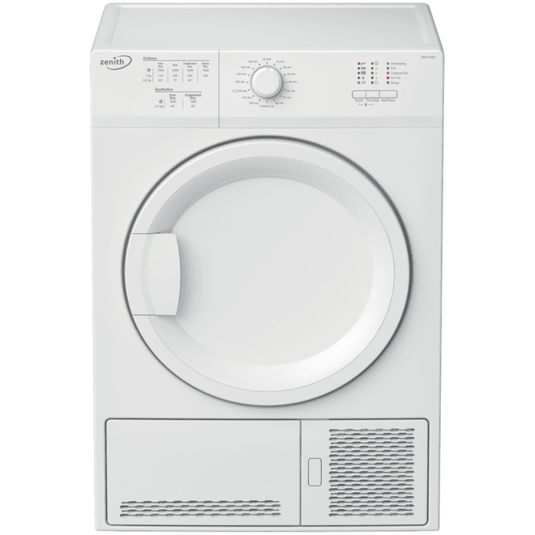 ZENITH ZDCT700W 7KG Condenser tumble dryer