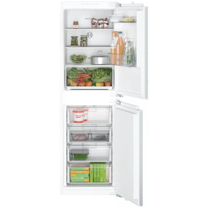 BOSCH KIN85NFE0G Built-in 50:50 frost-free fridge freezer