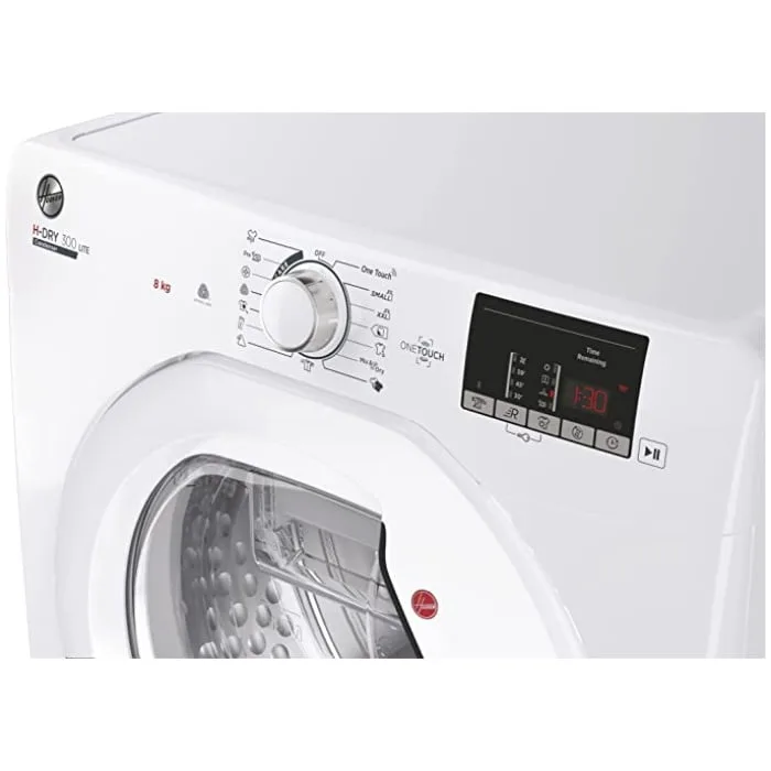 HOOVER HLEC8DE 8KG Condenser tumble dryer - Image 2