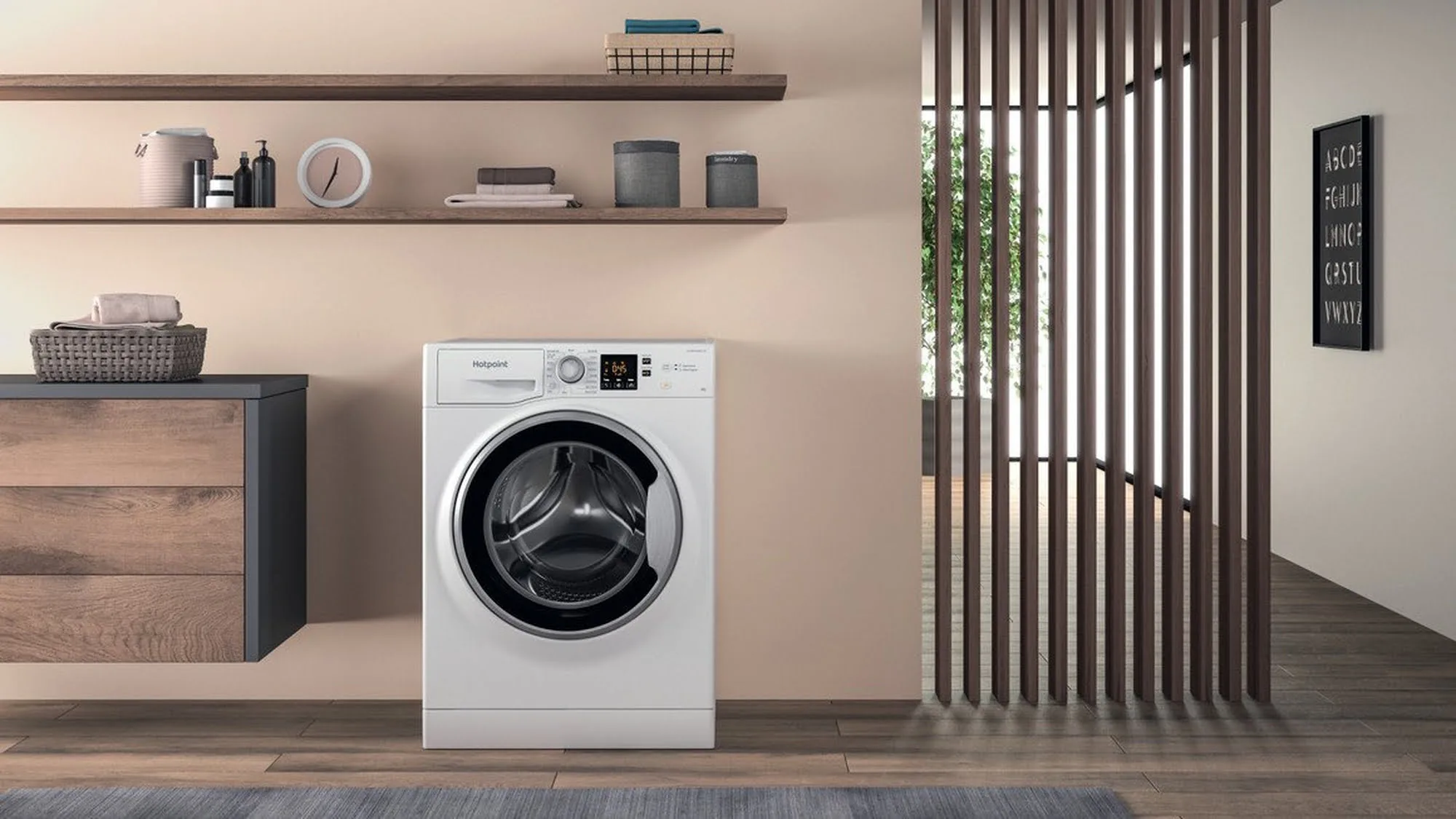 HOTPOINT NSWE846WSUK 8KG 1400 Spin washing machine - Image 5