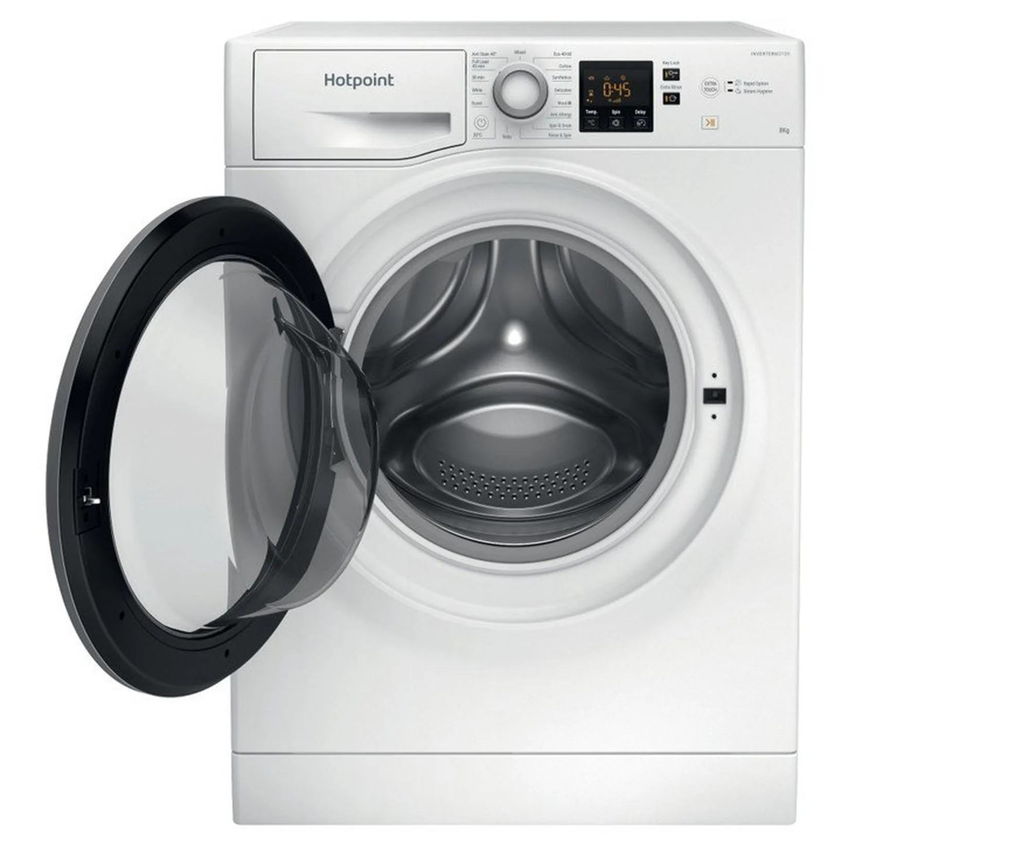 HOTPOINT NSWE846WSUK 8KG 1400 Spin washing machine - Image 2