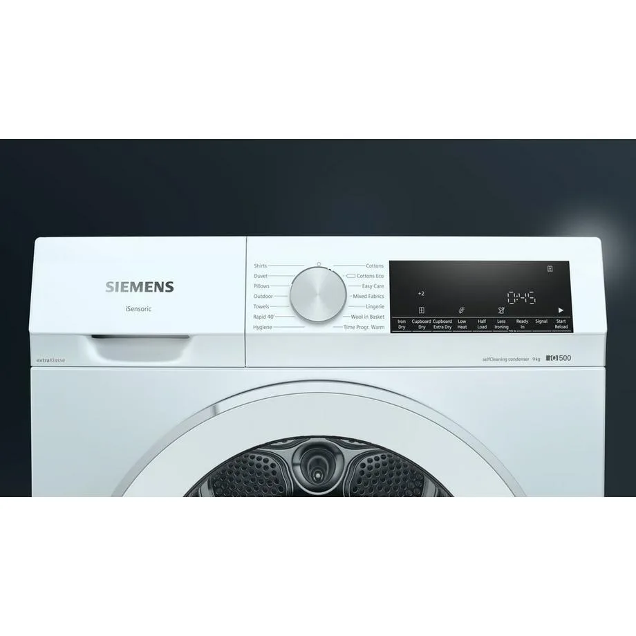 SIEMENS WQ45G2D9GB 9KG Heat-pump condenser tumble dryer - Image 2
