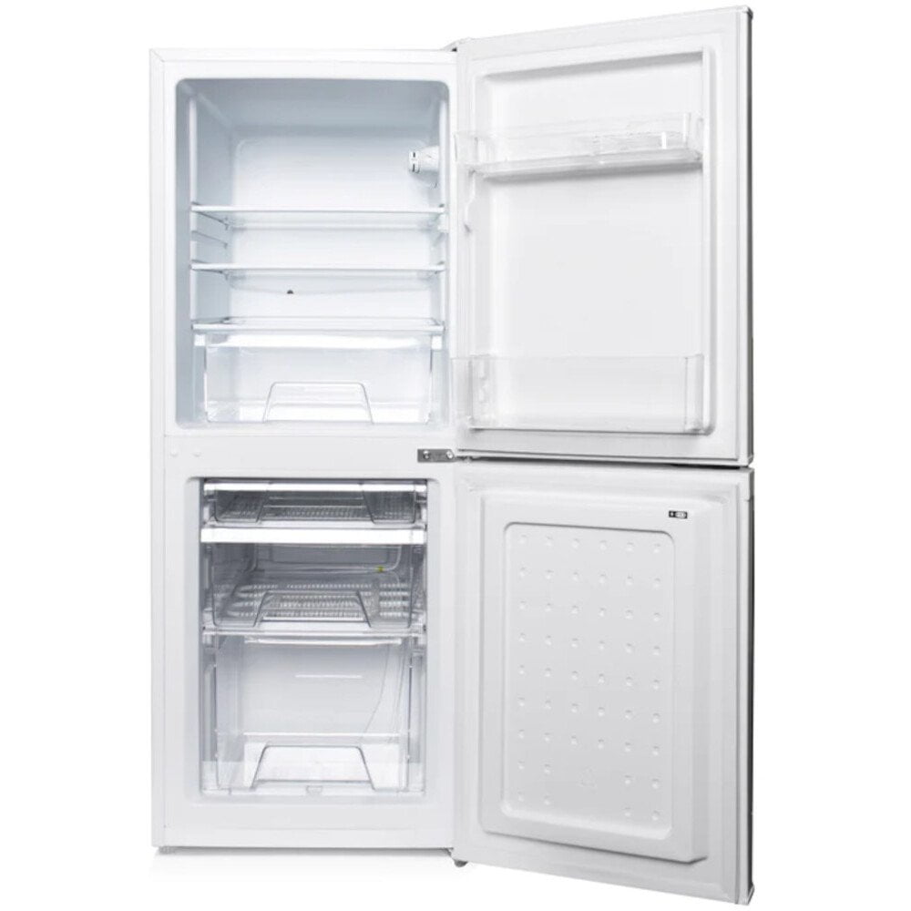 refrigerator with frosted glass door