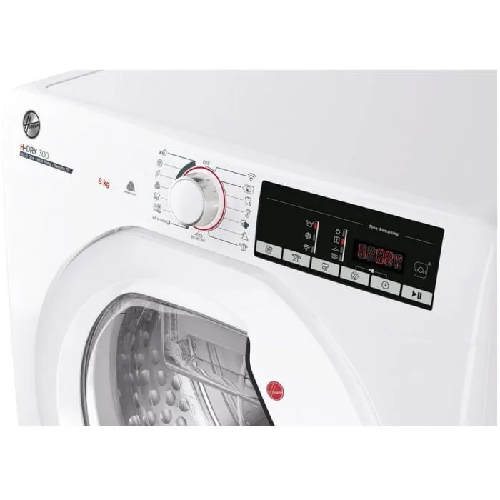 HOOVER HLEH8A2TE 8KG Heat-pump condenser tumble dryer - Image 3