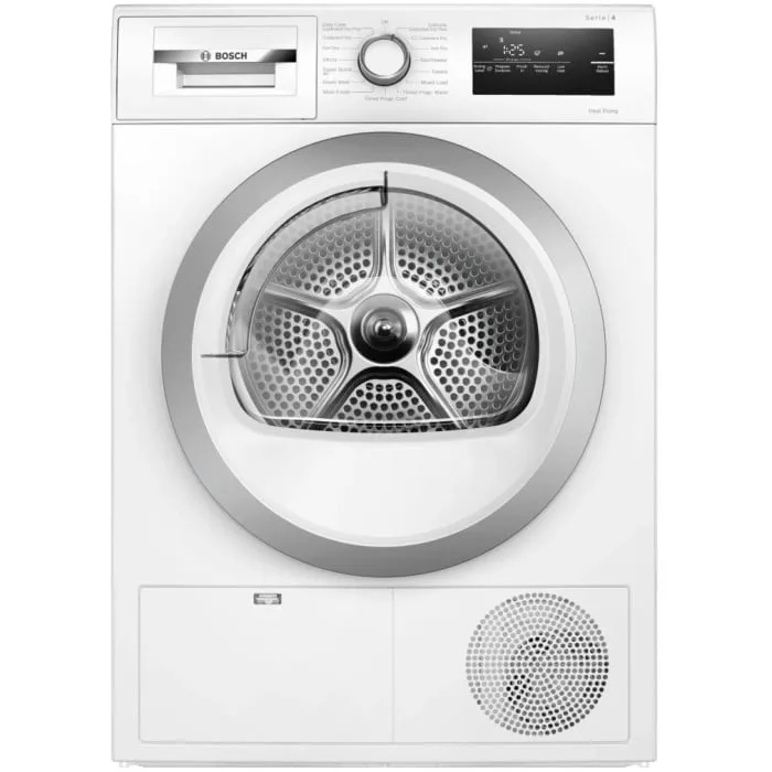 BOSCH WTH85223GB 8KG Heat-pump condenser tumble dryer