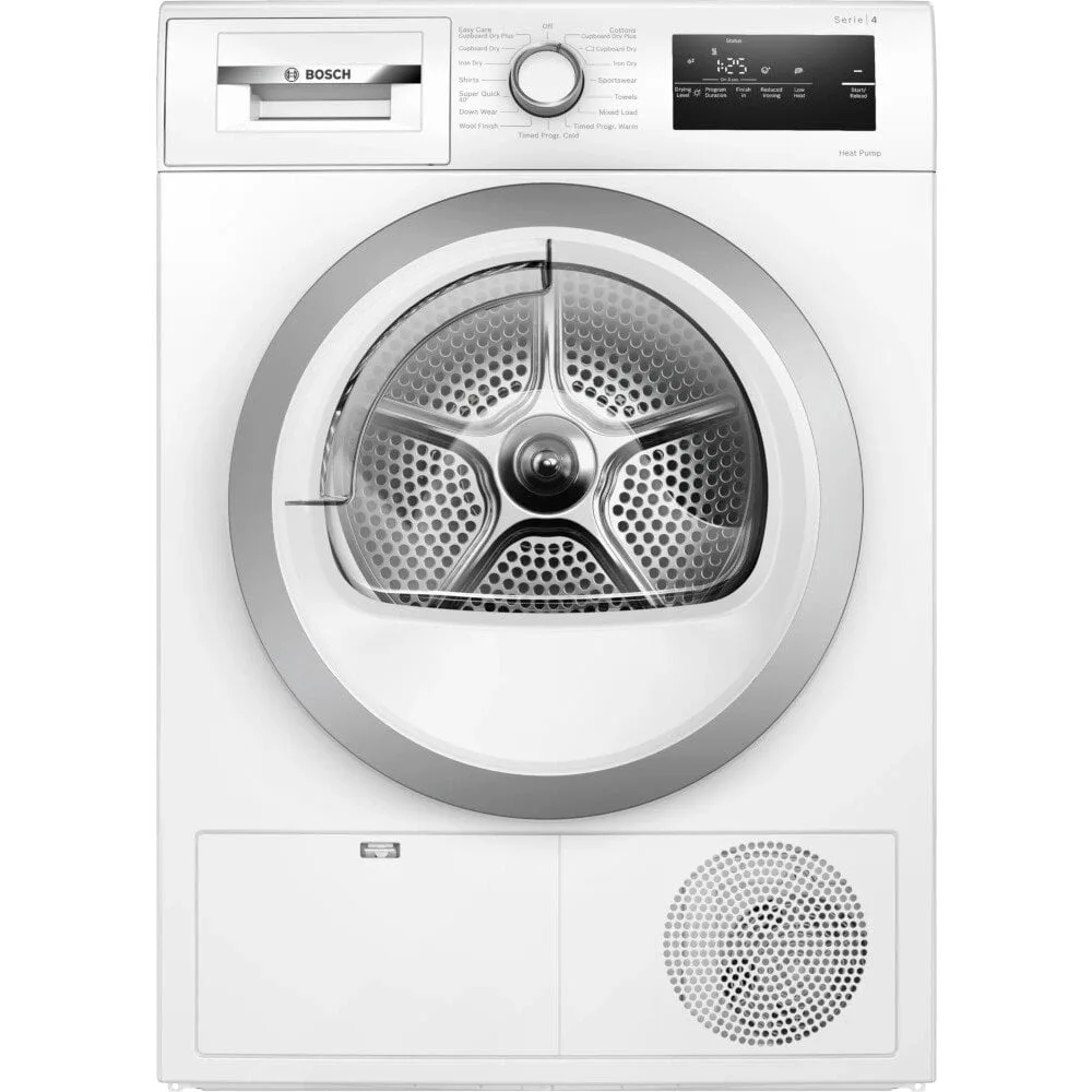 BOSCH WTH85223GB 8KG Heat-pump condenser tumble dryer