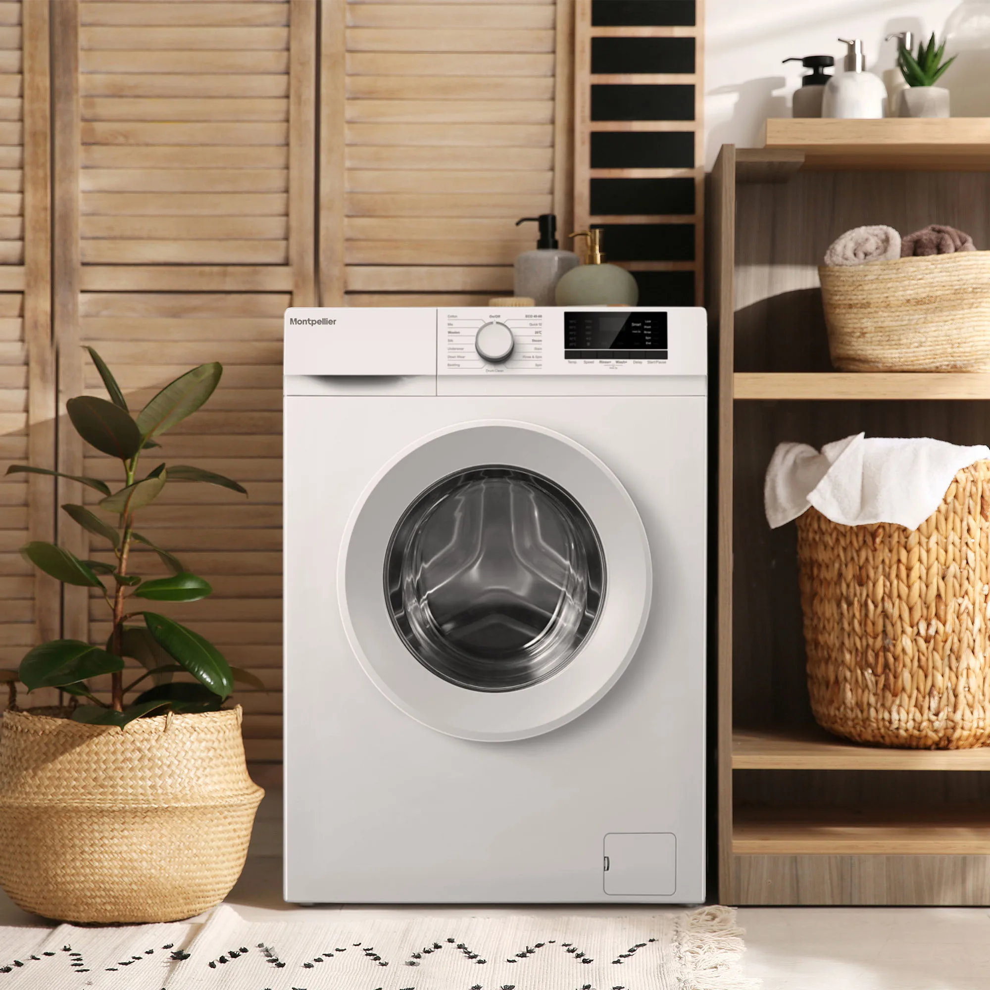 MONTPELLIER MWM612W 6KG 1200 Spin washing machine - Image 5