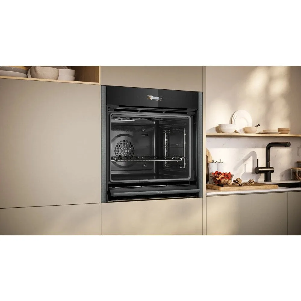 NEFF B54CR71G0B Built-in "Slide and Hide" pyrolytic single oven - Image 4