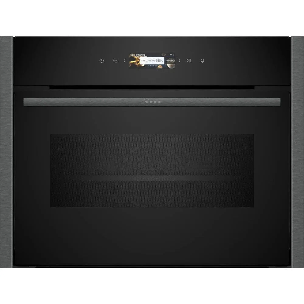 NEFF C24MR21G0B Built-in compact oven and microwave