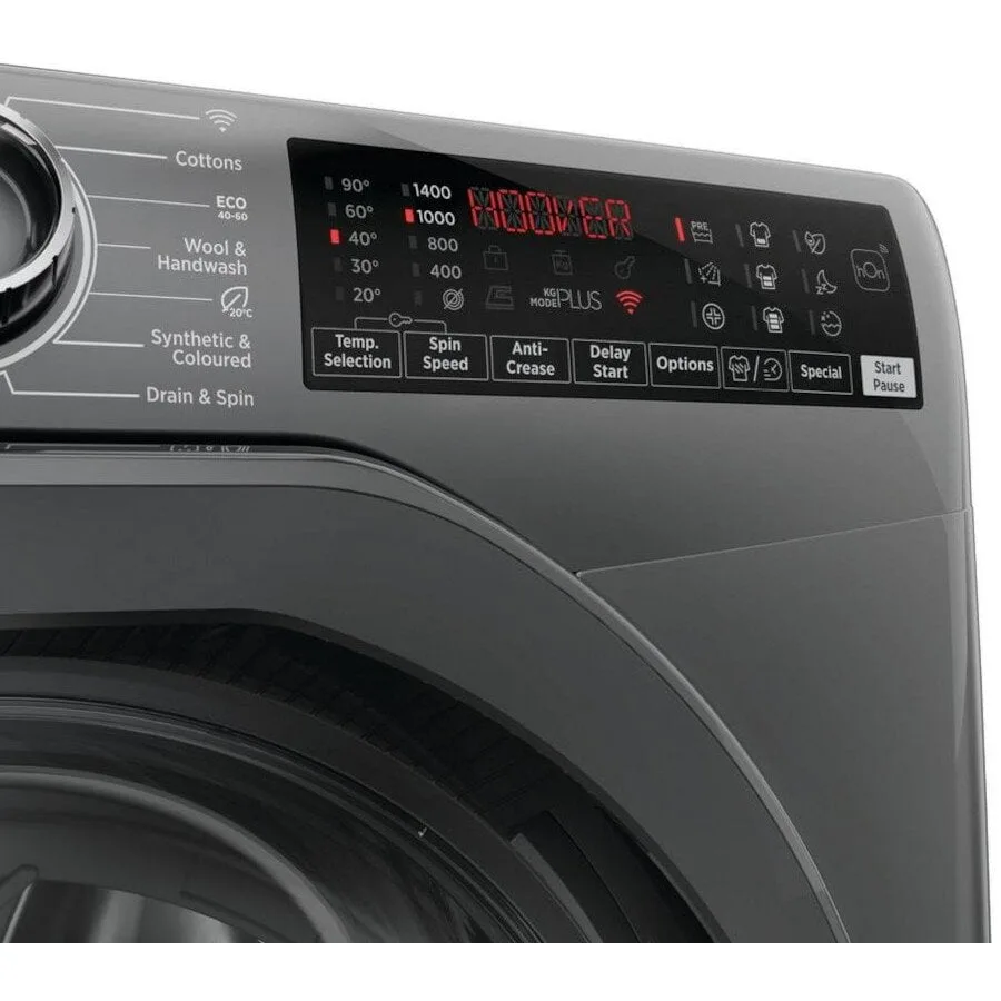 HOOVER H3WPS496TMRR6 9KG 1400 Spin washing machine - Image 5