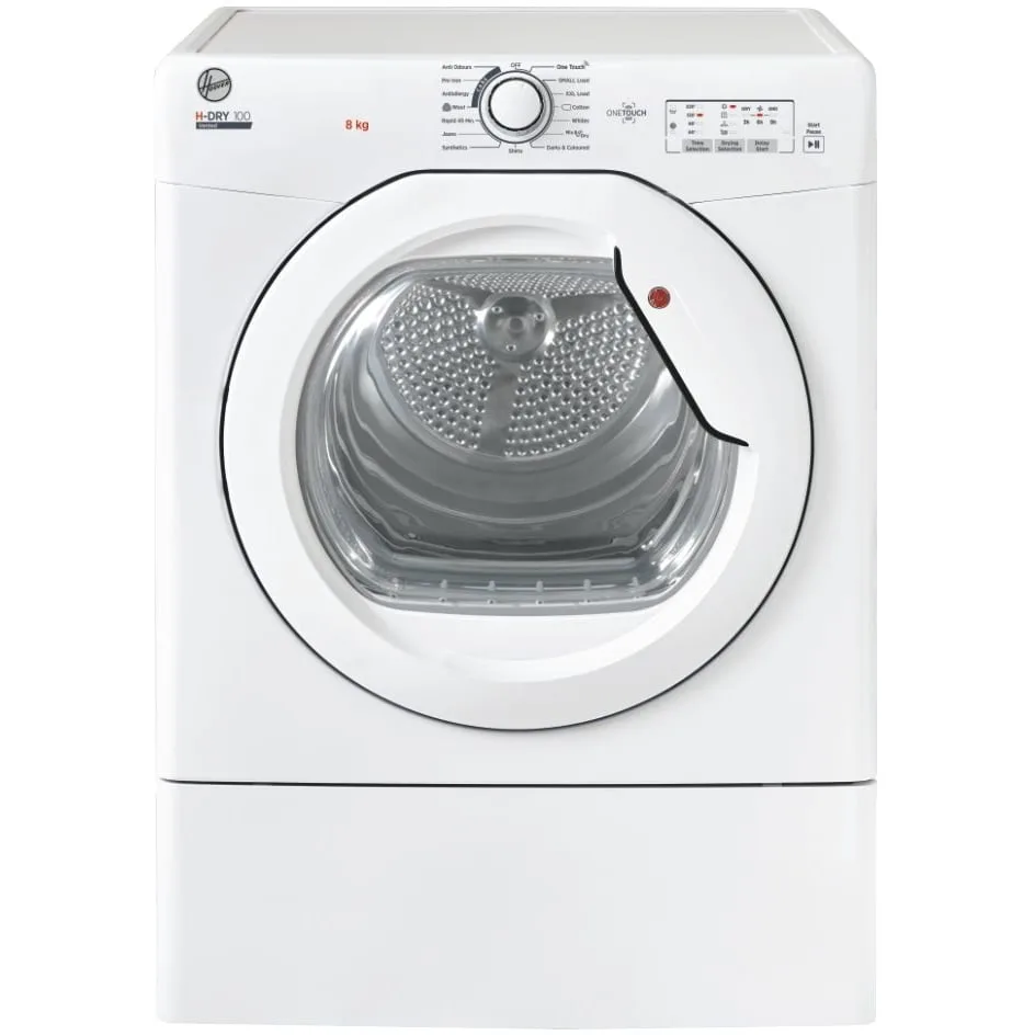 HOOVER HLEV8LG 8KG Vented tumble dryer
