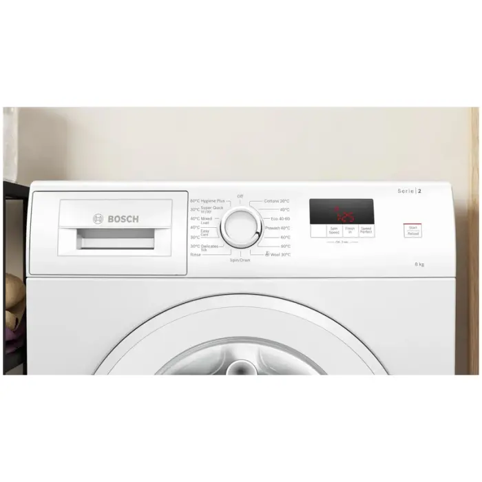 BOSCH WGE03408GB 8KG 1400 Spin washing machine - Image 2