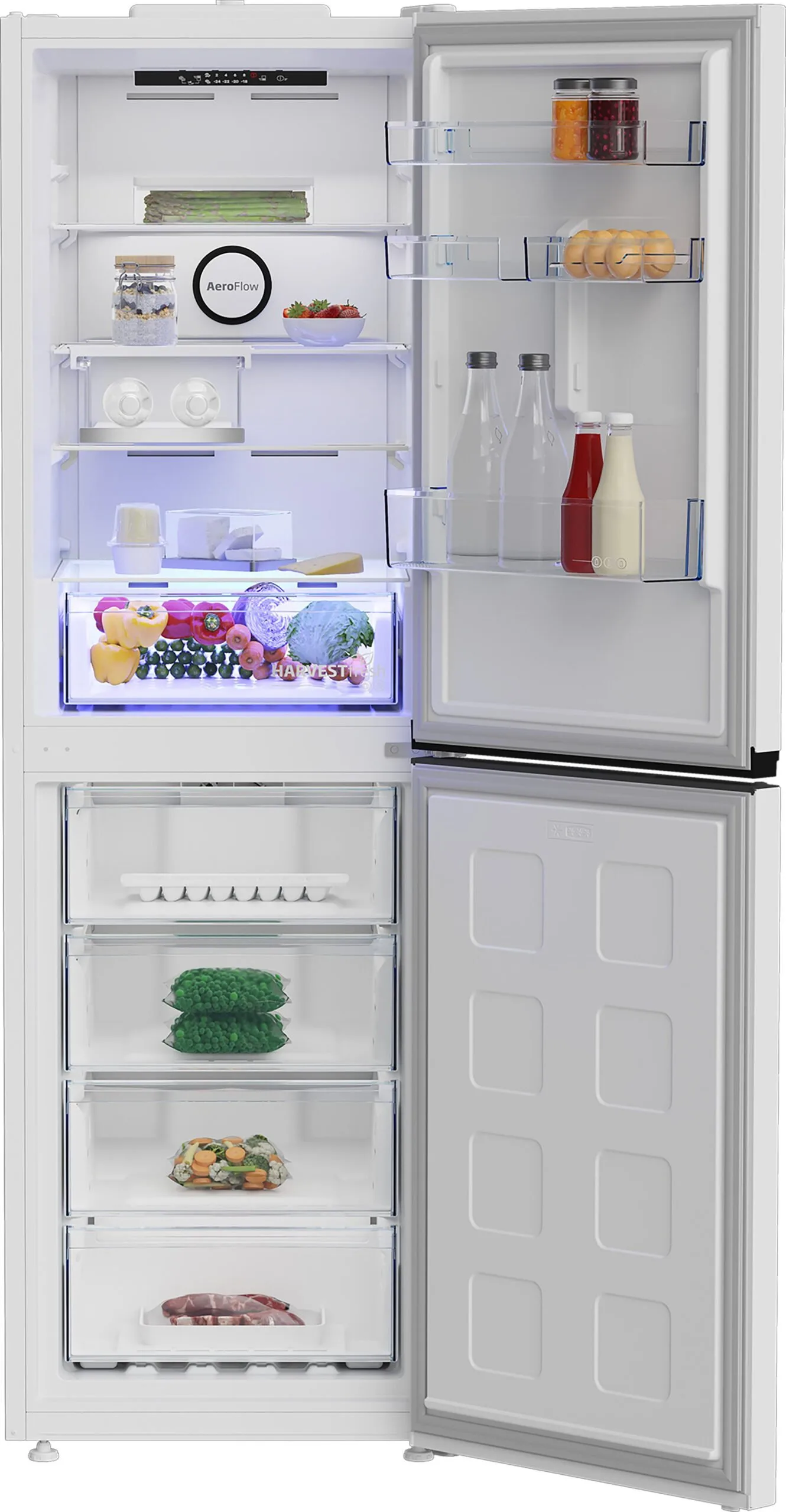 BEKO CNG4692VW Frost-free fridge freezer - Image 4