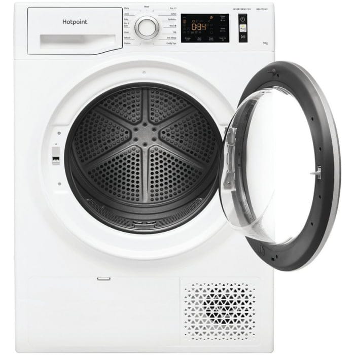 HOTPOINT NTSM1192SKUK 9KG Heat-pump condenser tumble dryer - Image 2