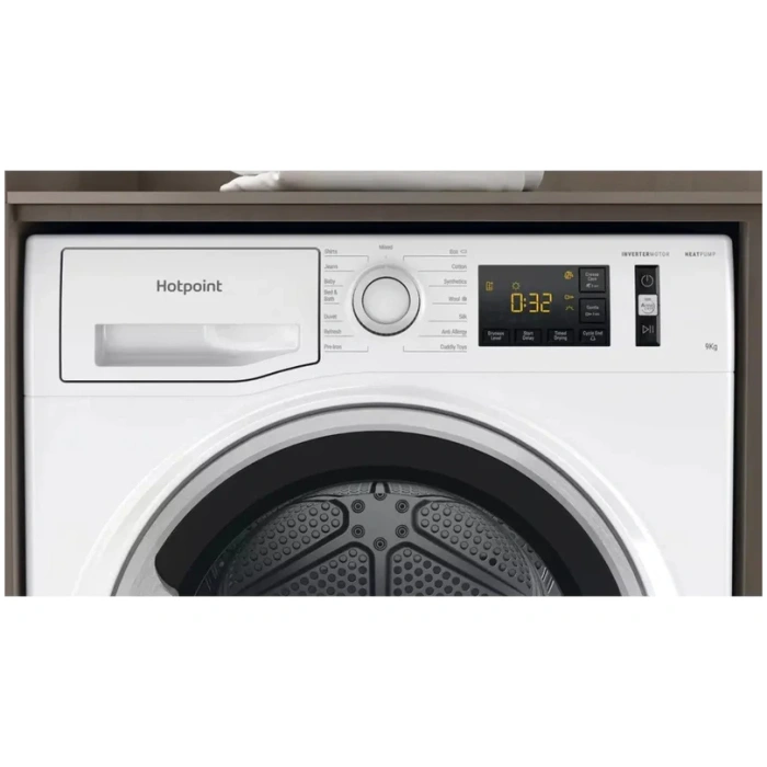 HOTPOINT NTSM1192SKUK 9KG Heat-pump condenser tumble dryer - Image 3