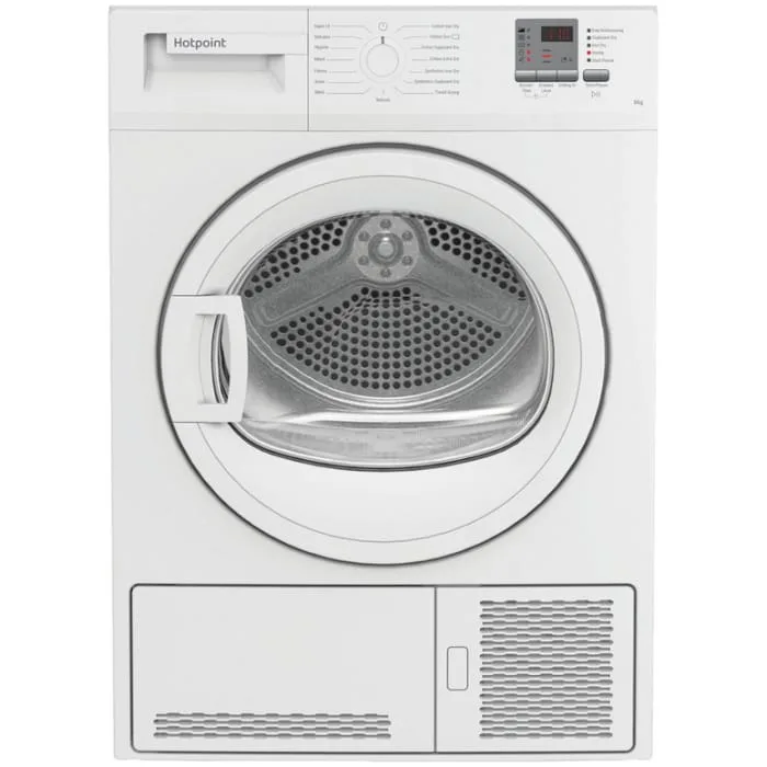 HOTPOINT CHDC82WWGDUK 8KG Condenser tumble dryer