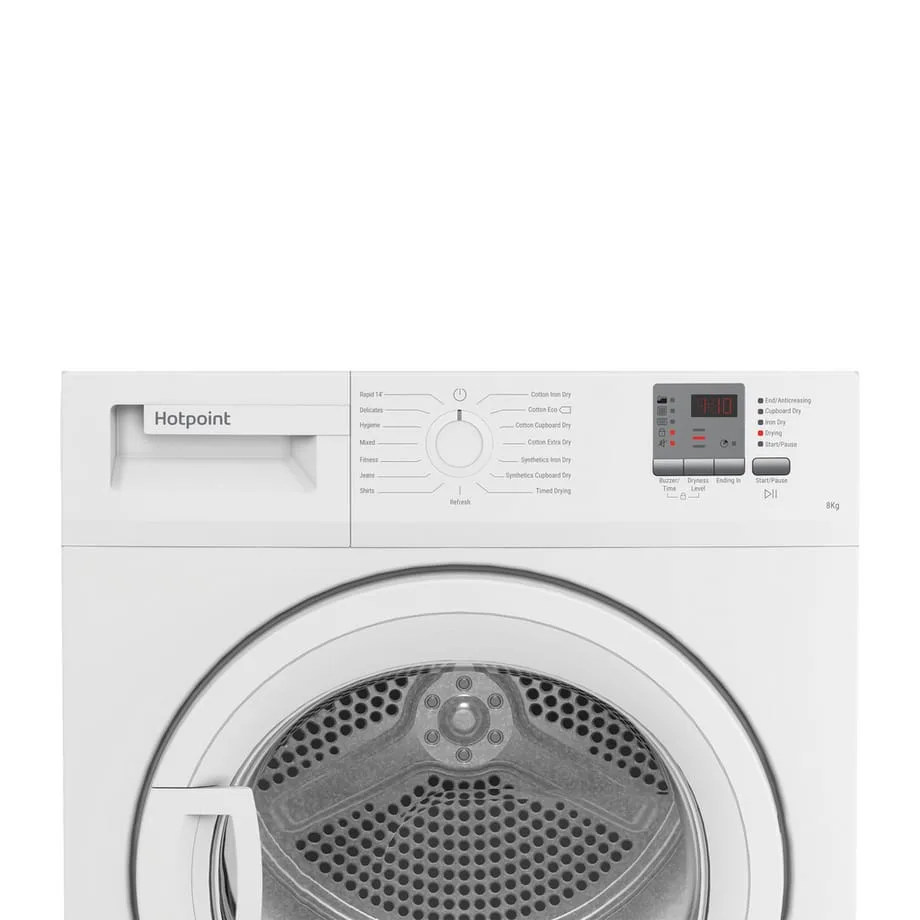 HOTPOINT CHDC82WWGDUK 8KG Condenser tumble dryer - Image 4