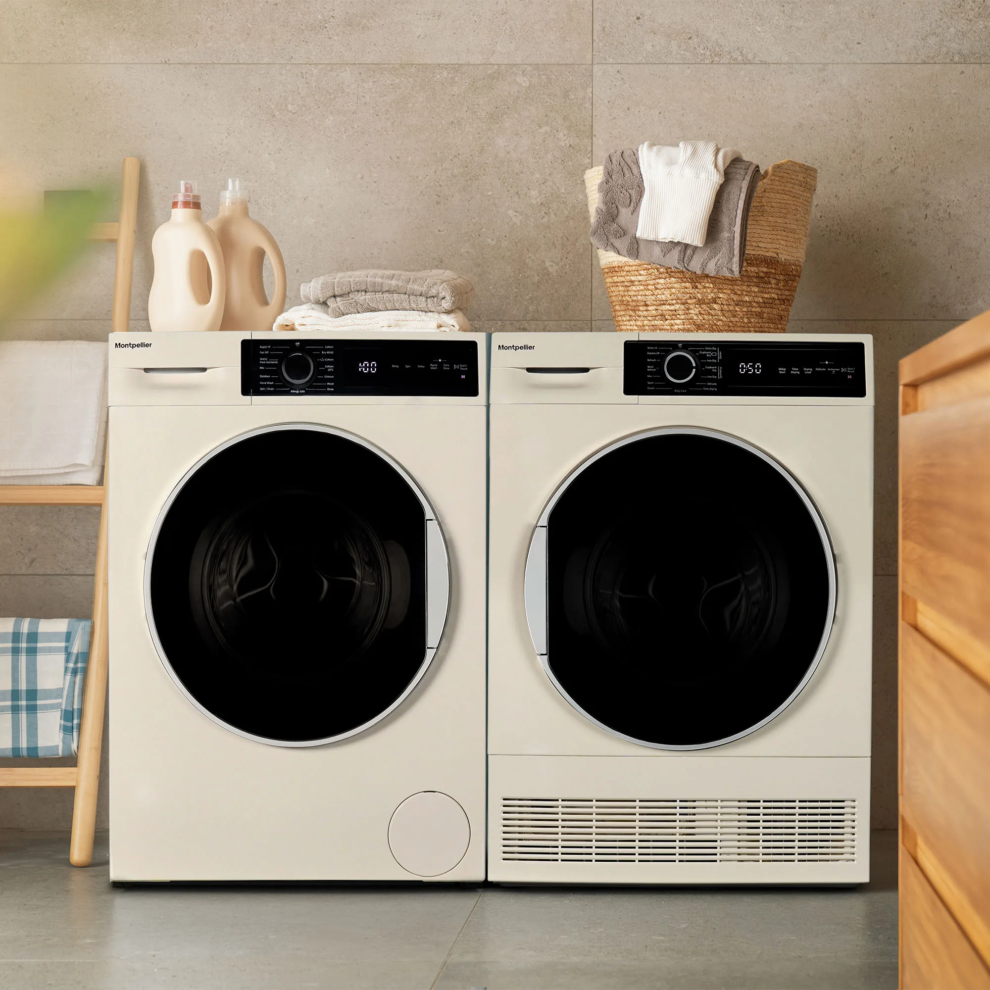 MONTPELLIER MWM814BLC 8KG 1400 Spin washing machine - Image 7