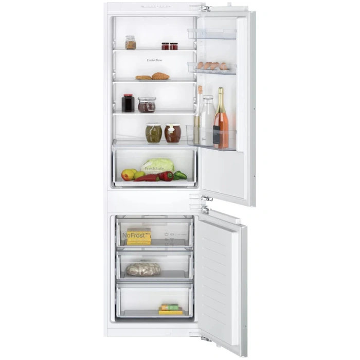 NEFF KI7861FE0G Built-in 60:40 frost-free fridge freezer