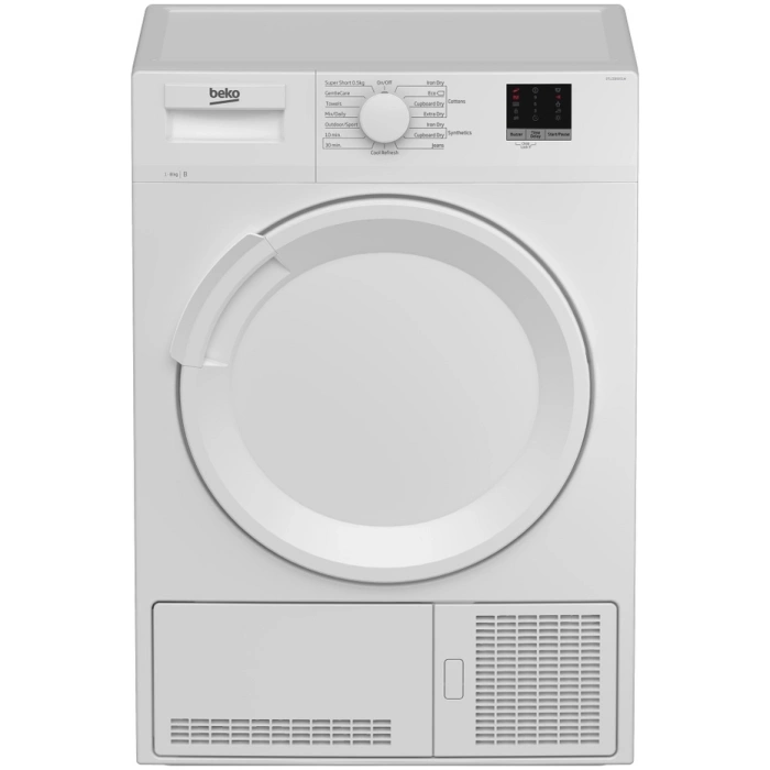 BEKO DTLCE80051W 8KG Condenser tumble dryer