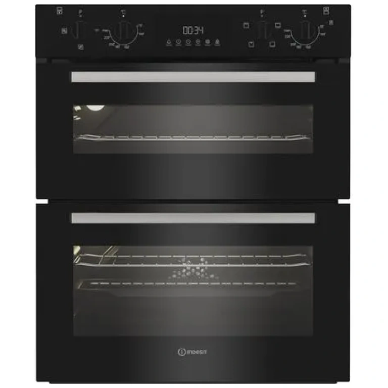 INDESIT DUI10DB Built-under double oven