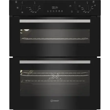 INDESIT DUI10DB Built-under double oven