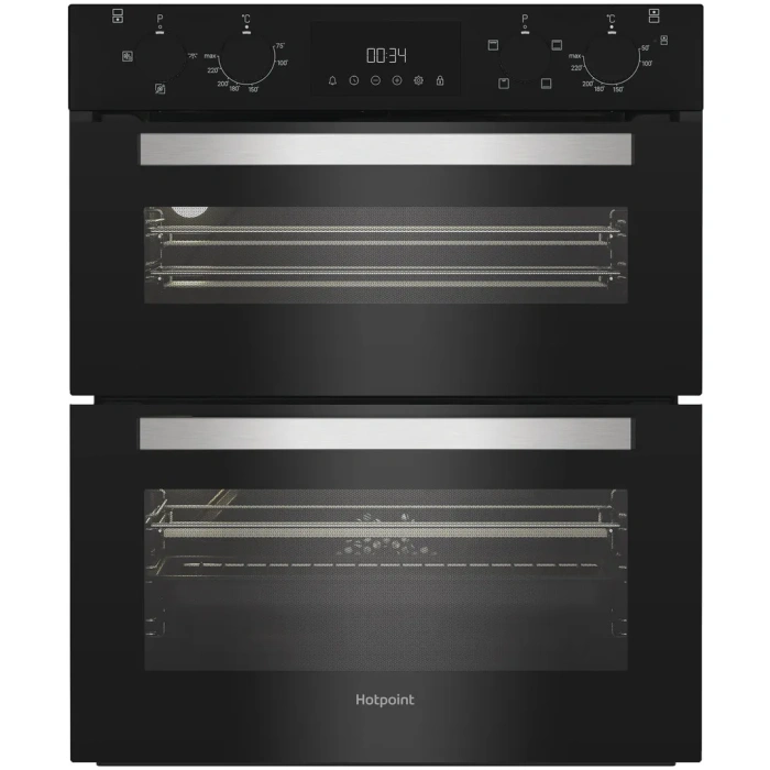 HOTPOINT DUH10DB Built-under double oven
