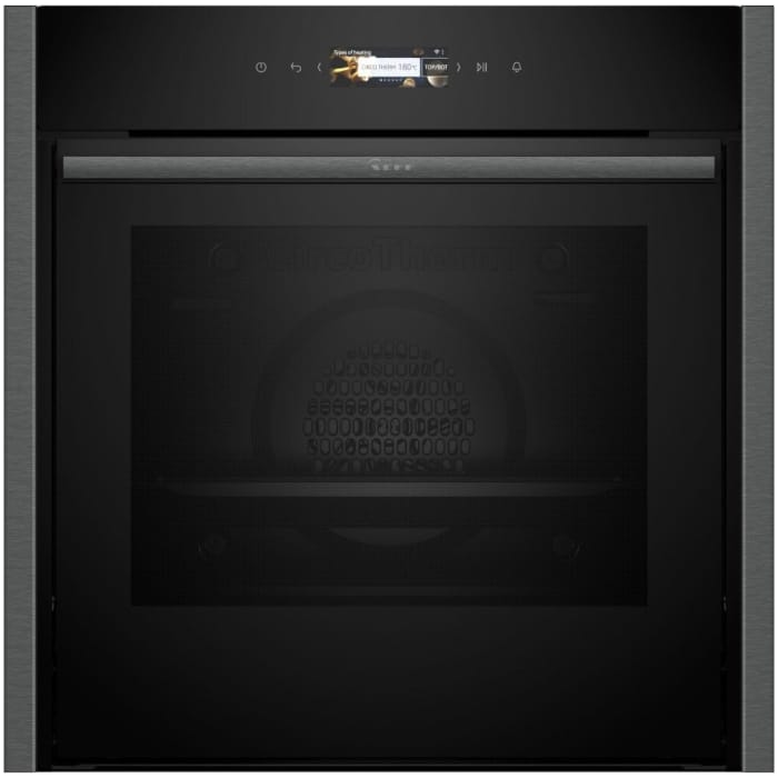 NEFF B54CR31G0B Built-in "Slide and Hide" single oven