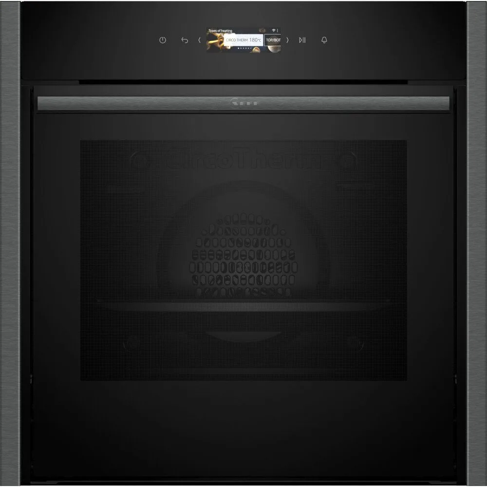 NEFF B54CR31G0B Built-in "Slide and Hide" single oven