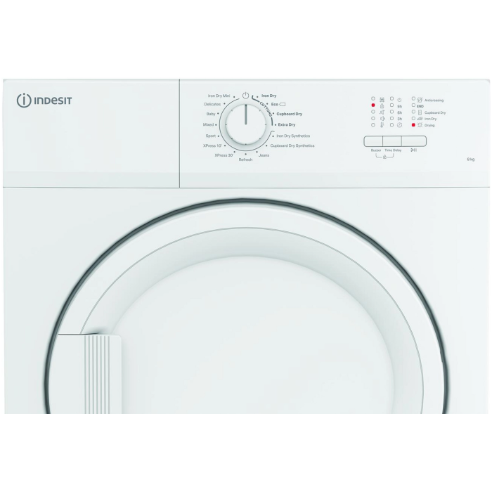INDESIT CYDA81WWGLUK 8KG Vented tumble dryer - Image 3