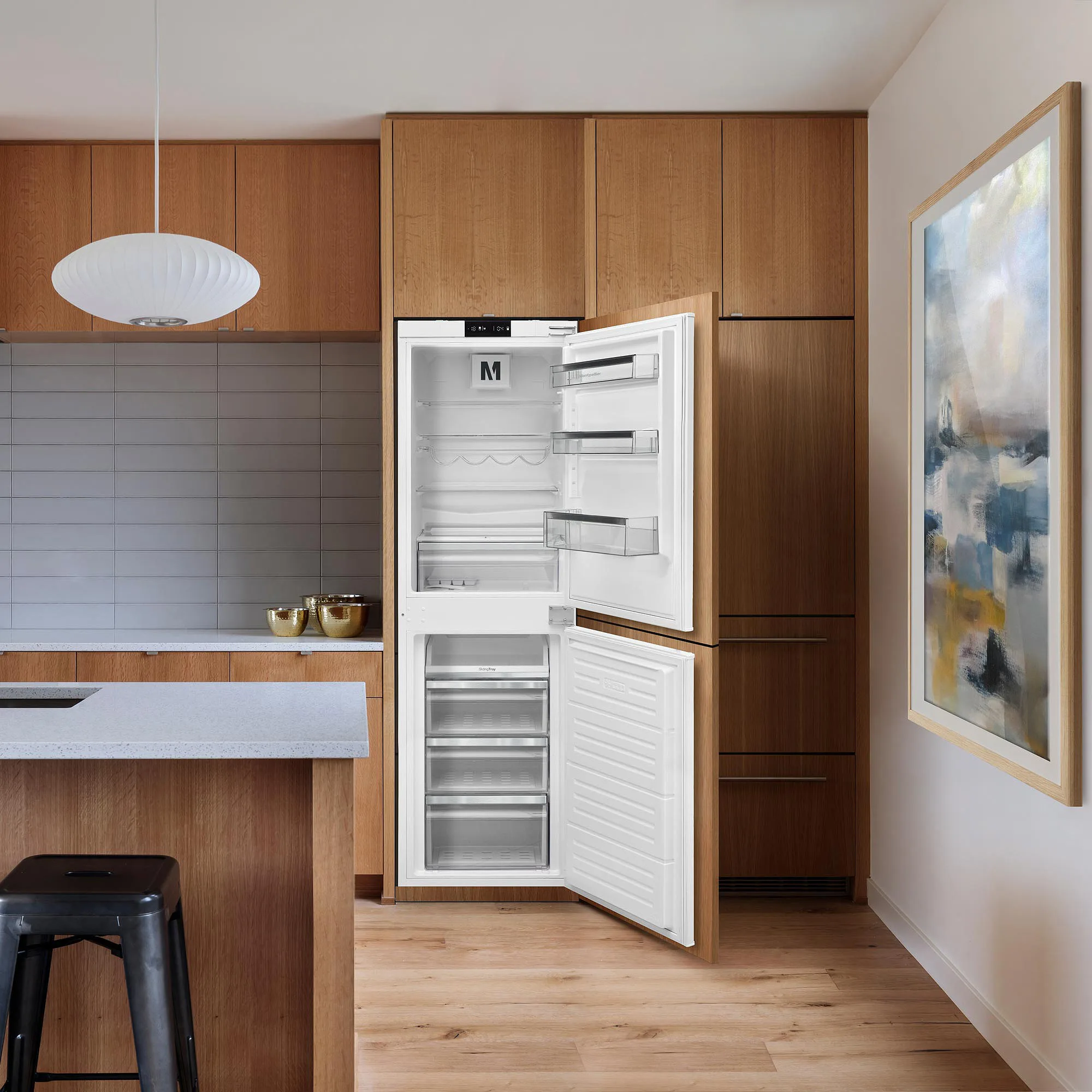 MONTPELLIER MIFF550FF Built-in 50:50 frost-free fridge freezer - Image 8