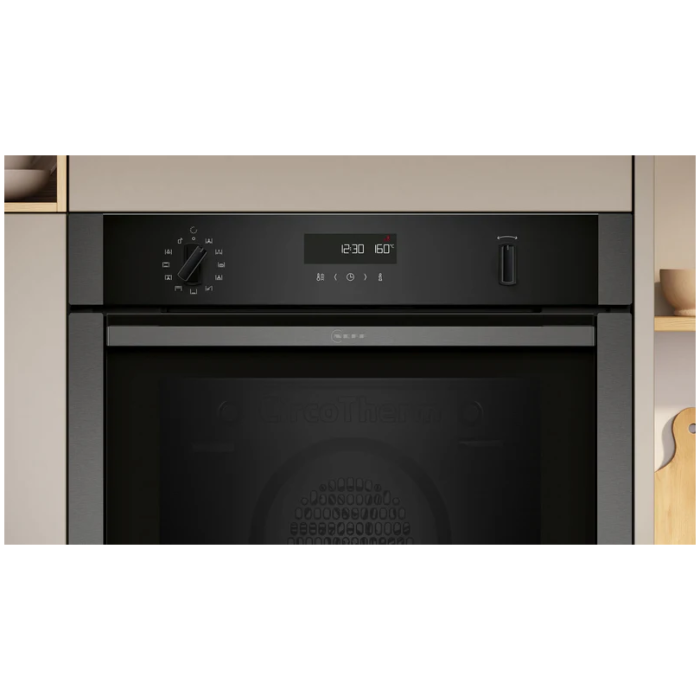 NEFF B6ACH7AG7B Built-in "Slide and Hide" pyrolytic single oven - Image 2