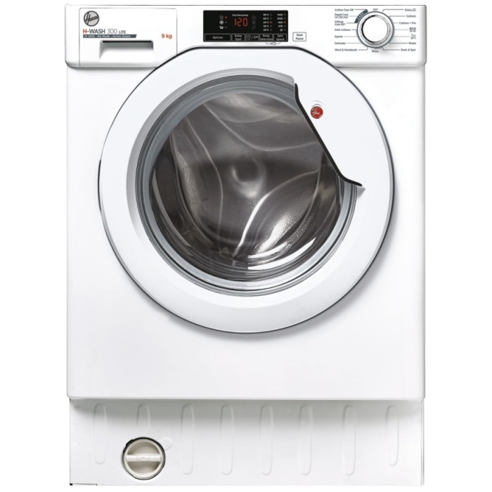 HOOVER HBWS49D1W4 Built-in 9KG 1400 Spin washing machine