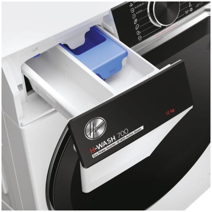 HOOVER H7W412MBC 12KG 1400 Spin washing machine - Image 4