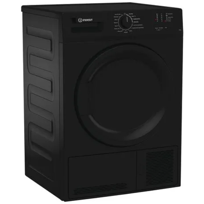 INDESIT CYDC82BBGLUK 8KG Condenser tumble dryer - Image 2