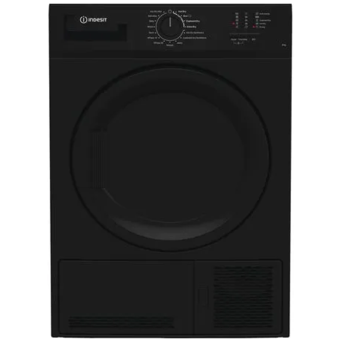 INDESIT CYDC82BBGLUK 8KG Condenser tumble dryer