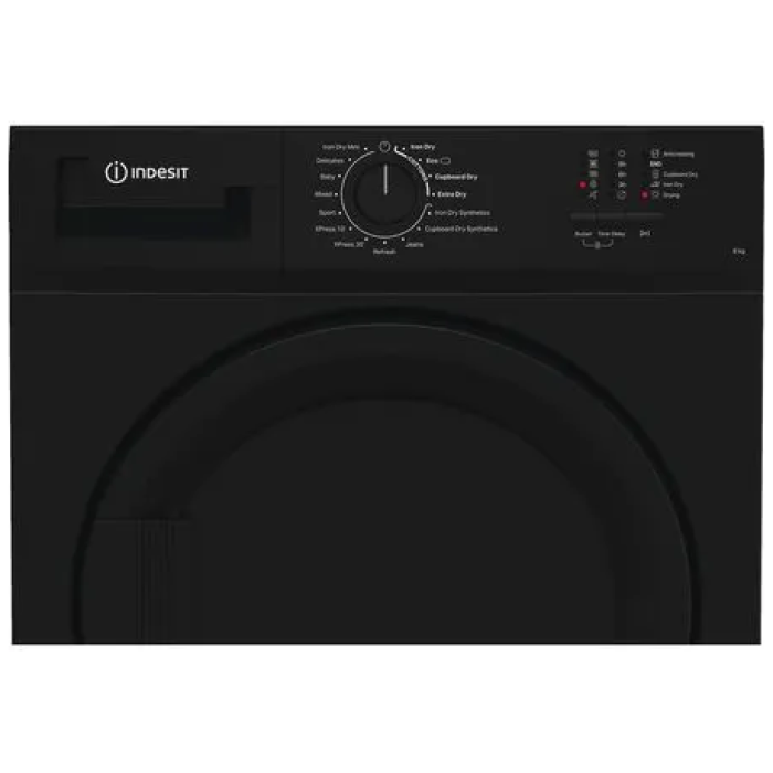 INDESIT CYDC82BBGLUK 8KG Condenser tumble dryer - Image 4